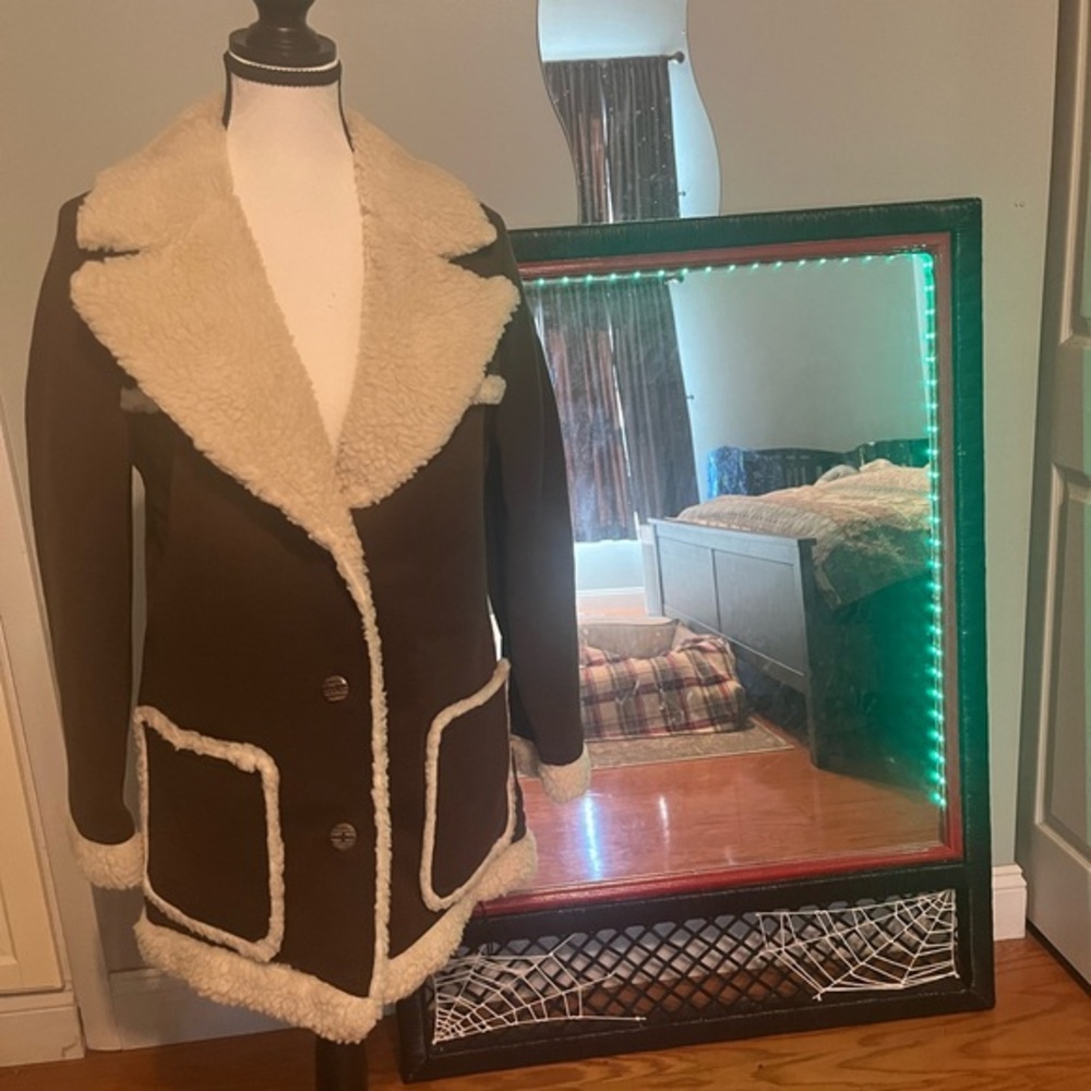 Vintage ACT III Sherpa lined jacket